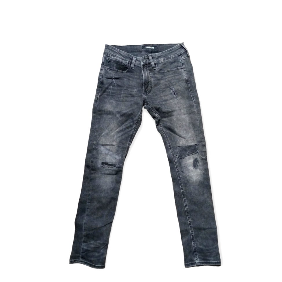 Express Skinny Jean Destroyed Size 30